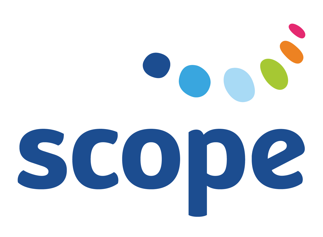 Scope logo including an arcing line of coloured circles. Click to go to Scope's website.