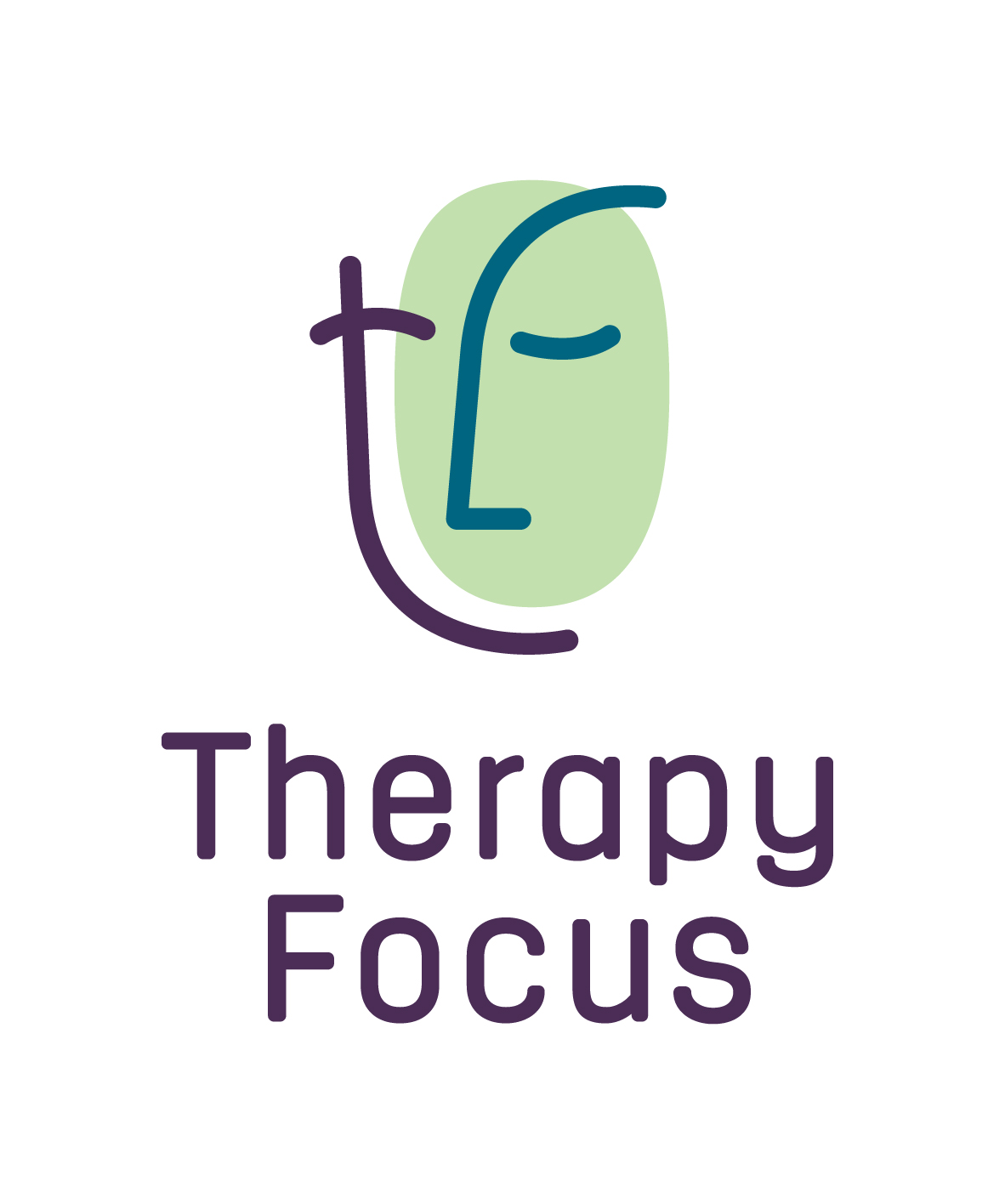 Therapy Focus logo with a stylized 't' and 'f' above a green oval making up an abstract face. Click to go to Therapy Focus's website.