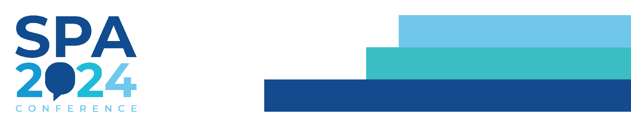 Page banner with SPA 2024 Conference logo.