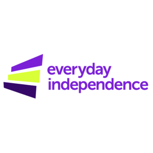 Everyday Independence logo including three lines to the left. Click to go to Everyday Independence's website.