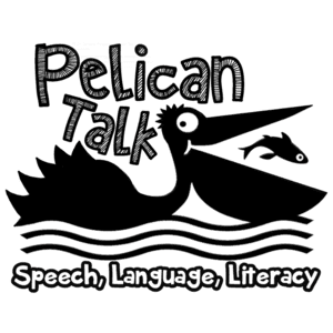 Pelican Talk logo including a pelican eating a fish, sitting atop water indicated by three wavy lines. Click to go to Pelican Talk's website.