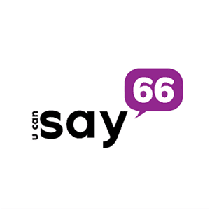 Say66 logo with a purple speech bubble. Click to go to Say66's website.